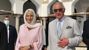 Le prince Charles et son épouse Camilla le 18 novembre 2021 au Caire
