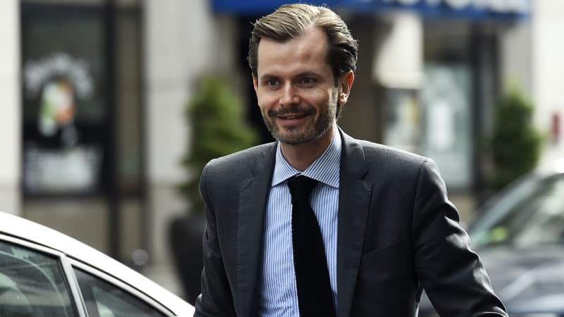 Le député LR de l'Yonne Guillaume Larrivé, le 11 juillet 2017 au siège des Républicains à Paris.