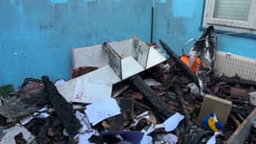La famille, constituée de trois enfants, a tout perdu dans l'incendie survenu le dimanche 2 mars à Jassans-Riottier (Ain).