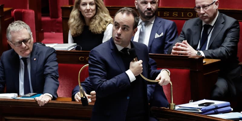 Sébastien Lecornu à l'Assemblée nationale le 23 janvier 2026