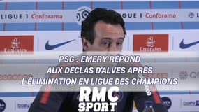 PSG : Emery répond aux déclas d'Alves après l'élimination en Ligue des champions
