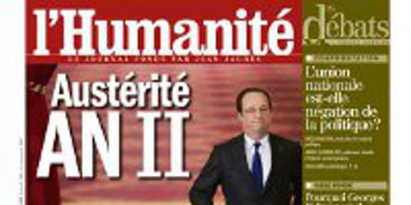 La Une de l'Humanité vendredi 17 mai La Une de l'Humanité vendredi 17 mai