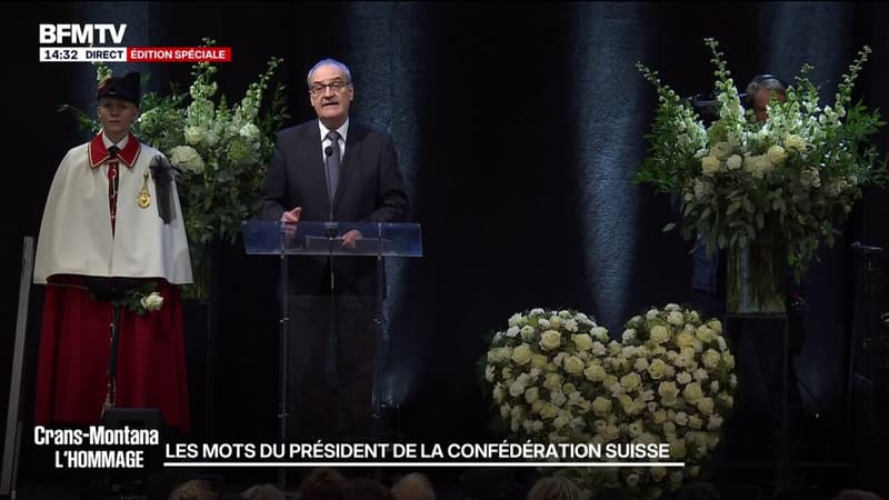 "Les promesses d'une nouvelle année se sont envolées dans les cendres d'une nuit d'horreur" , déclare le président de la Confédération suisse