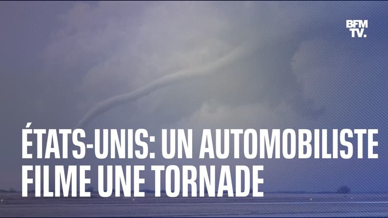 Une tornade filmée par un automobiliste dans l'Iowa