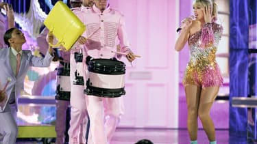 Taylor Swift lors des Billboard Music Awards, le 1er mai, à Las Vegas.