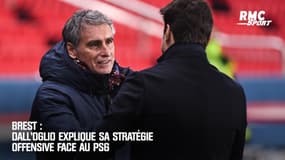 Brest : Dall'Oglio explique sa stratégie offensive face au PSG