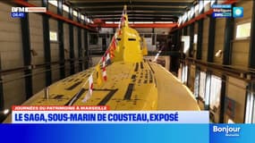 Marseille: le succès du sous-marin Saga du commandant Cousteau lors des Journées du patrimoine