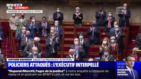 L'hommage de l'Assemblée nationale aux policiers attaqués à Herblay et Champigny-sur-Marne