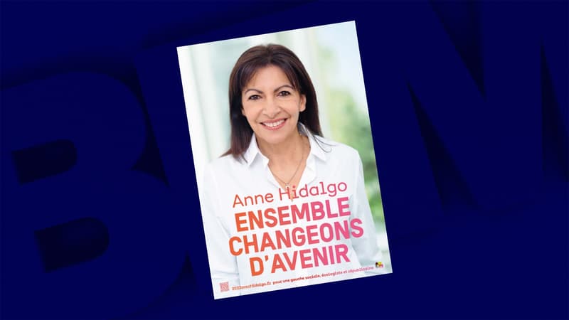 L'affiche de campagne d'Anne Hidalgo