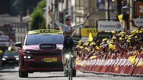La Française Maëva Squiban remporte la 6e étape du Tour de France femmes le 31 juillet 2025