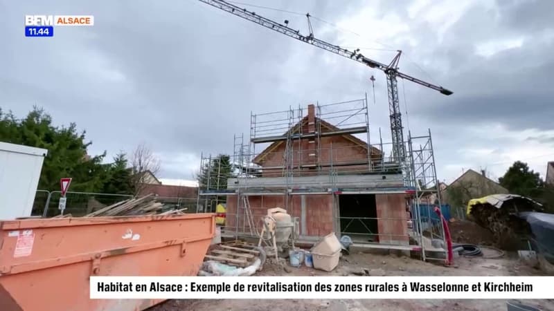 Habitat en Alsace : exemple de revitalisation des zones à Wasselonne et Kirchheimet 