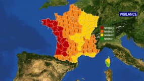 La vigilance canicule instaurée par Météo-France dimanche 17 juillet 2022