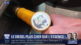 Le diesel est devenu plus cher que l’essence dans une station sur cinq