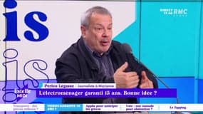 Faut-il garantir l’électroménager 15 ans ? "On est dans un débat un peu bisounours, le système est fait pour qu’on consomme" pense Périco Légasse. 