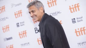 George Clooney à Toronto en septembre 2017