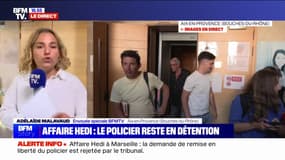 Affaire Hedi: la demande de remise en liberté du policier placé en détention provisoire a été rejetée