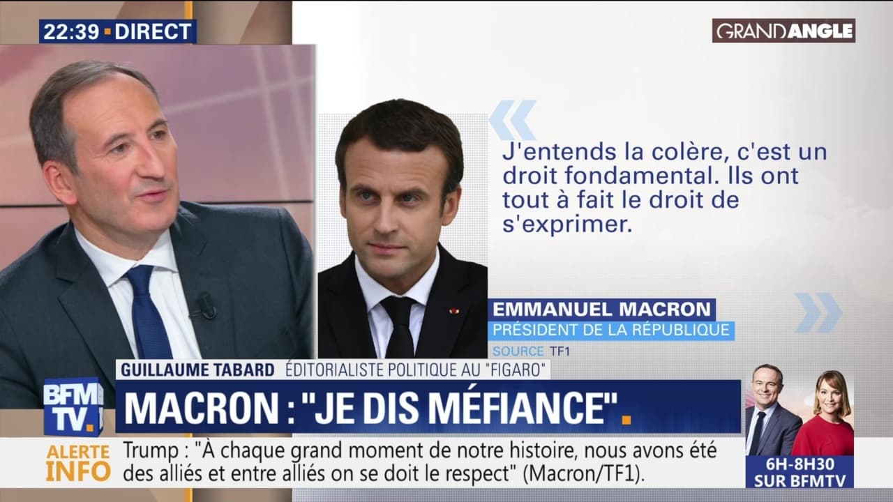 Ce Qu Il Faut Retenir De L Interview D Emmanuel Macron Sur TF