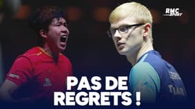"Quand on perd comme ça, on n'a pas trop de regrets" avoue Félix Lebrun après sa finale perdue au China Smash