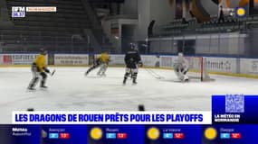 Rouen: les Dragons prêts pour les playoffs