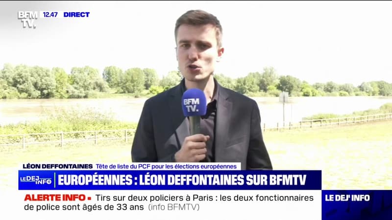 Léon Deffontaines (tête de liste du PCF pour élections européennes): 
