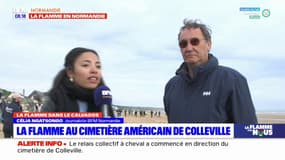 "On a vécu des moments exceptionnels": le maire de Saint-Laurent-sur-Mer revient sur le passage de la flamme