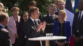 Emmanuel Macron: "Nous devons baisser notre consommation énergétique de 40% d'ici 2050"