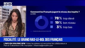 SONDAGE - 78% des Français jugent le niveau des impôts trop élevé