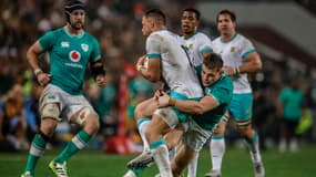Garry Ringrose avec l'Irlande face à l'Afrique du Sud, le 13 juillet 2024.
