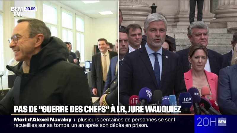 Présidence LR: Laurent Wauquiez assure qu'il n'y aura pas de 