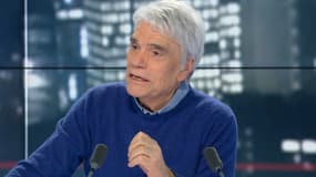 Bernard Tapie dans l'émission "Ligne rouge" sur BFMTV le 21 janvier 2020