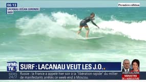 JO 2024: la ville de Lacanau espère accueillir les épreuves de surf