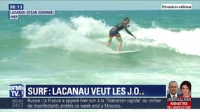 JO 2024: la ville de Lacanau espère accueillir les épreuves de surf