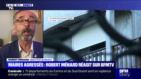 Agression du maire de Villeneuve-de-Marc: "Ça fait froid dans le dos", confie Robert Ménard, maire de Béziers (DVD)
