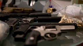 14 personnes ont été arrêtées dans une enquête sur un vaste trafic d'armes dans la région lyonnaise (photo d'illustration)