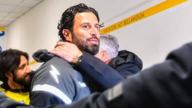 Fabio Grosso lors de Frosisone-Reggina, le 01/05/2023