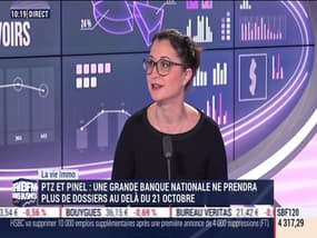 Marie Coeurderoy: PTZ et Pinel, une grande banque nationale ne prendra plus de dossiers au-delà du 21 octobre - 07/10