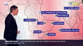 Météo Rhône: un temps ensoleillé et sec ce dimanche, 27°C à Lyon et 29°C à Vienne