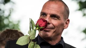 Yanis Varoufakis lors de la fête de la Rose