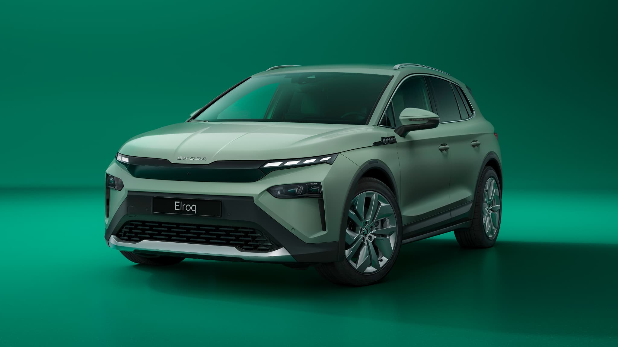 The Skoda Elroq, a 4.48 meters long SUV, its prices begin at 33,300 euros, excluding the bonus.