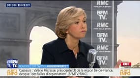 "Les casseurs violents doivent être interdits de manif. On peut faire un fichier des casseurs (...) Il faut des sanctions efficaces"