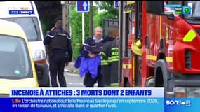 Incendie à Attiches: 3 morts dont 2 enfants, la commune sous le choc