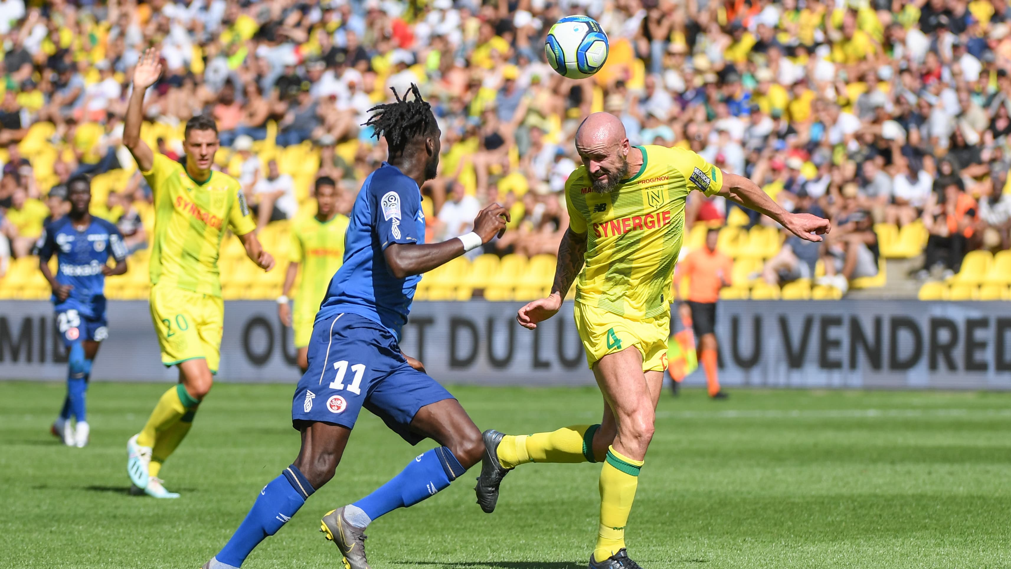 Nicolas Pallois avec le FC Nantes Nicolas Pallois avec le FC Nantes