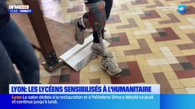 Lyon: des lycéens sensibilisés à l'humanitaire