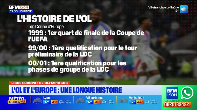 L'histoire de l'OL en Coupe d'Europe (1/1)