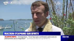 Emmanuel Macron: "Il ne faut pas confondre asile avec le phénomène de la migration"