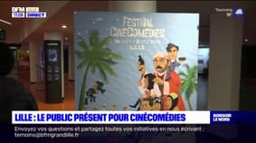 Lille: le public présent pour le lancement de Cinécomédies