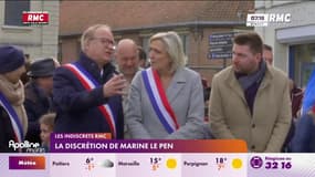 La discrétion de Marine Le Pen 