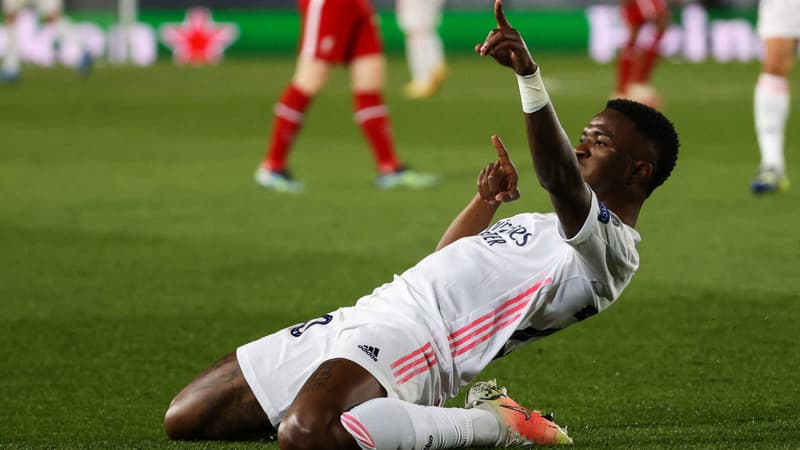 Ligue des champions: le Real Madrid assomme Liverpool avec un énorme Vinicius