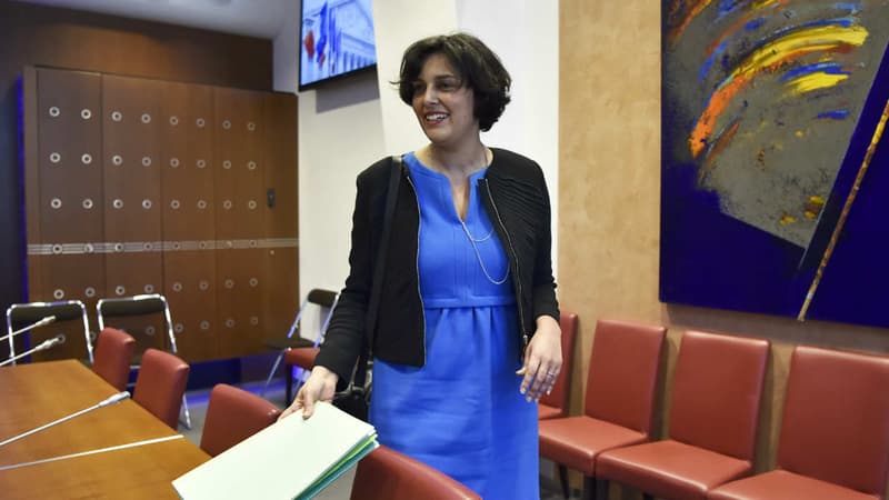 Myriam El Khomri a présenté son projet de loi travail devant la commission des Affaires sociales de l'Assemblée nationale, mardi 29 mars 2016.