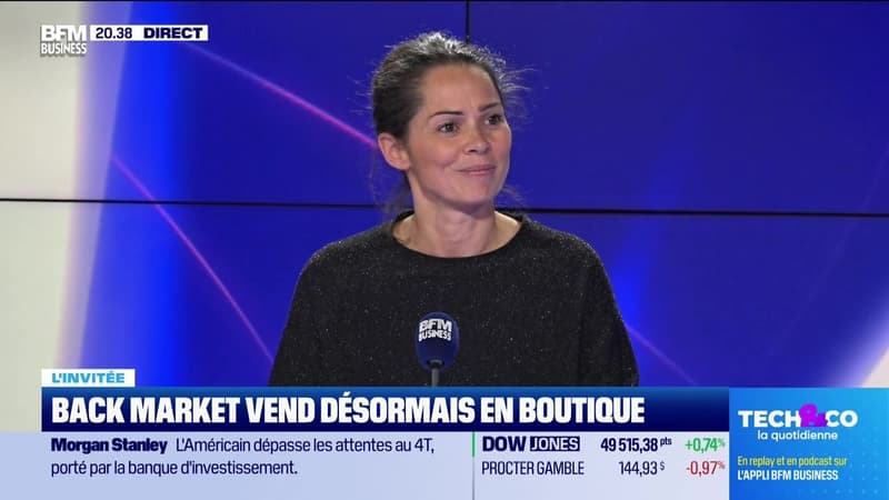 Charlotte Souleau (Back Market) : Back Market vend désormais en boutique - 15/01